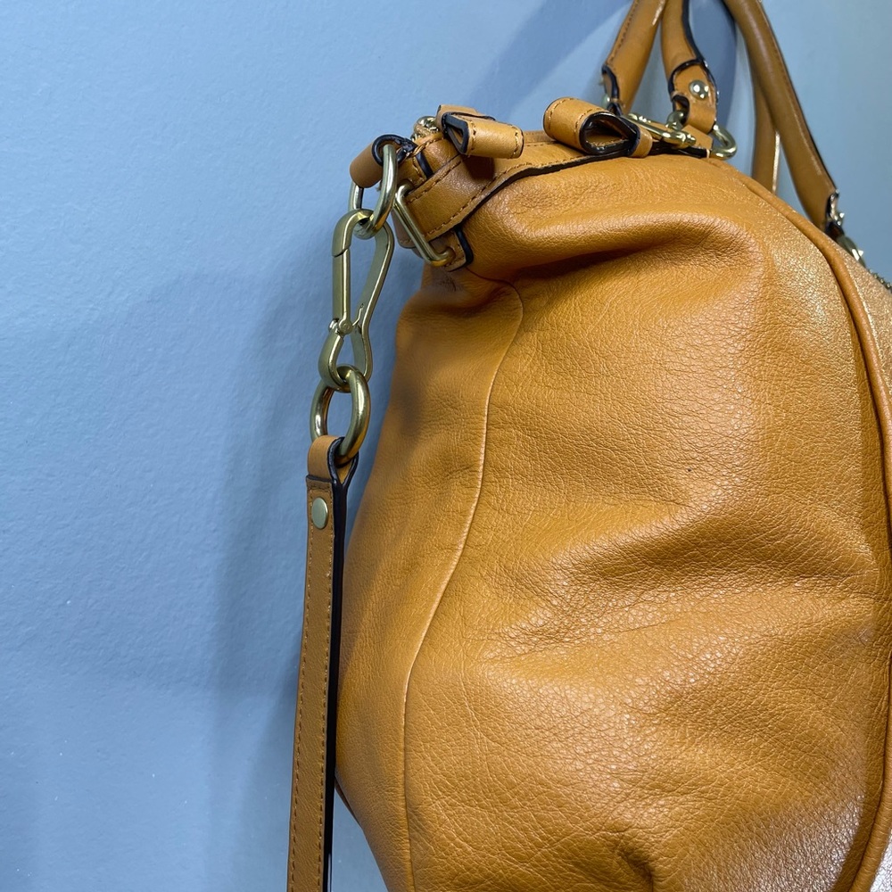 Coach Madison Leather Lindsey Satchel in
Saffron 18641 - Picture 12 of 14